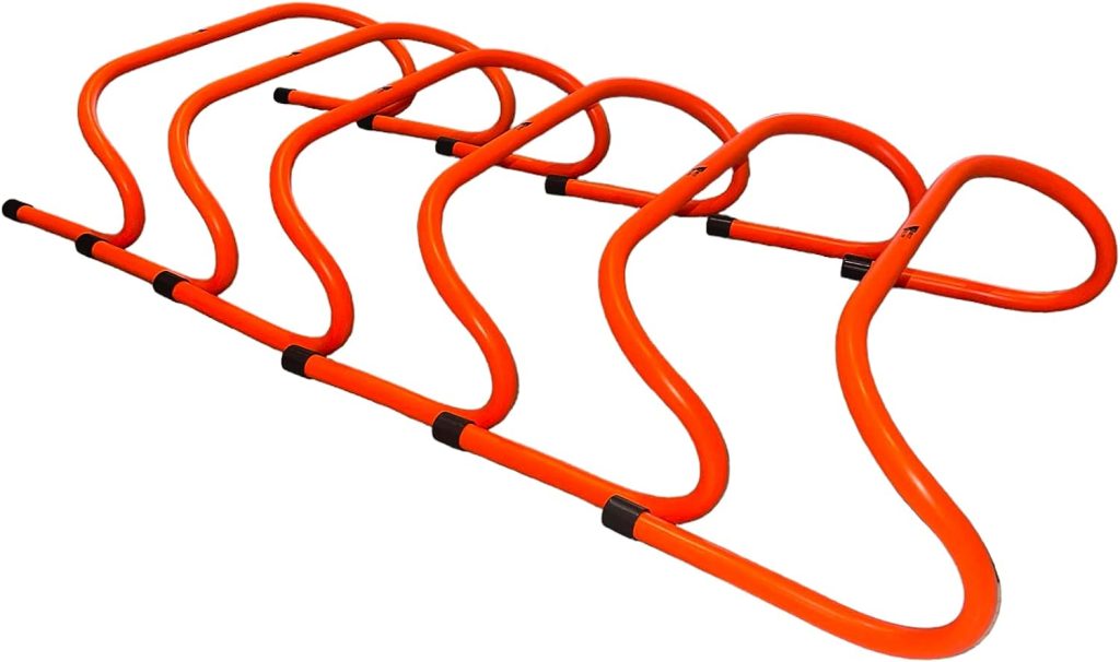 Direct agility Speed Training Agility Hurdles for Athletes - 6-Pack - Speed and Agility Training Equipment for Soccer Basketball Football Hurdle Training