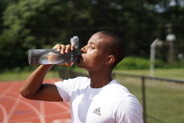soccer recovery, drink much water