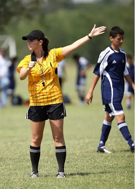 women as soccer officials