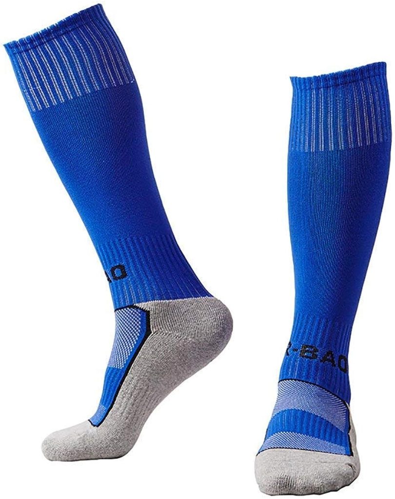 VANDIMI Soccer Socks for Kids Youth Adult (1/3/4/5 pairs) Team Sport Knee High Long Socks