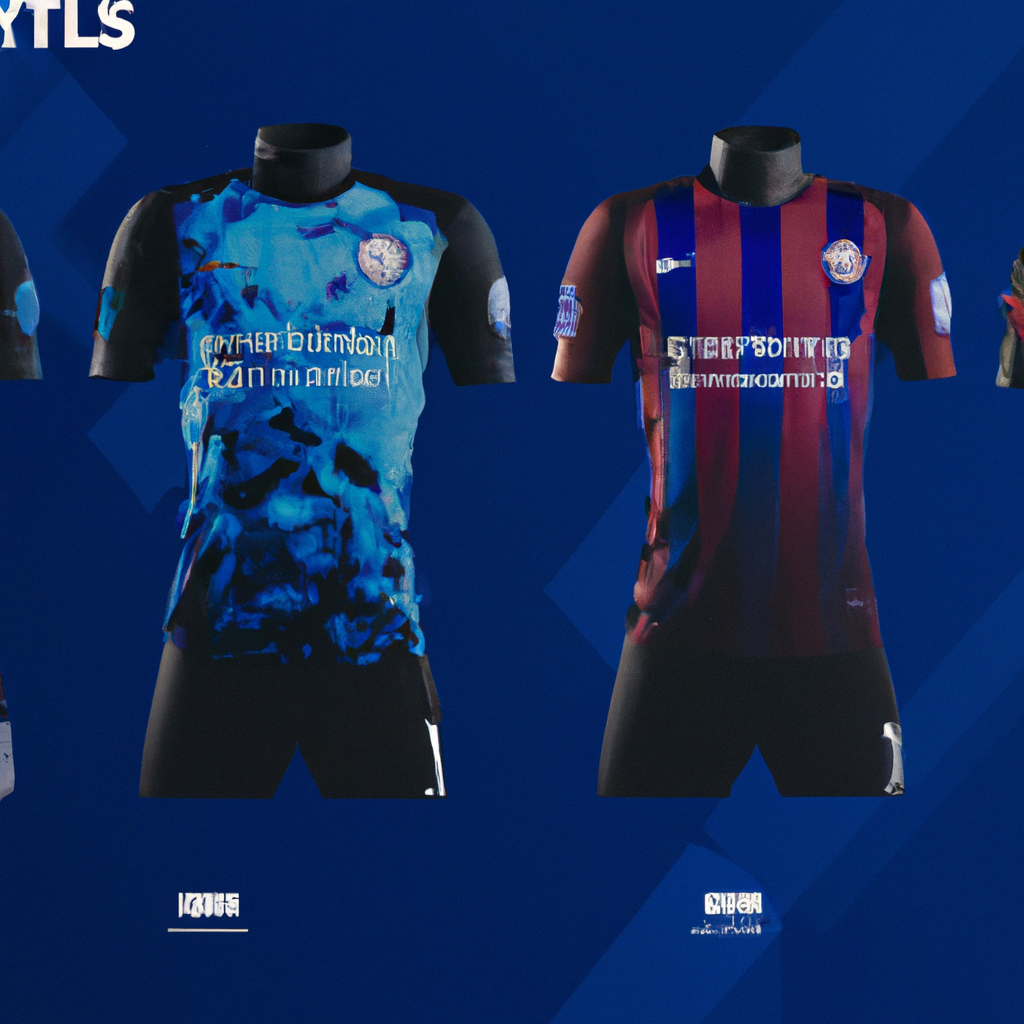 Premier League and Champions League Clubs Showcasing New Kits for 2023-24 Season