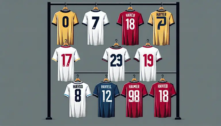 Iconic Jerseys: The 7 Most Famous Soccer Jersey Numbers Ranked!